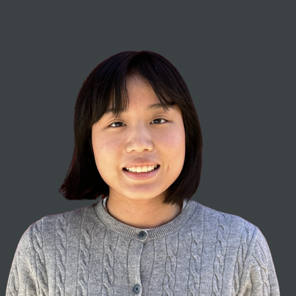 TRRC student worker, Evelyn Ng